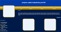 Desktop Screenshot of empire-cables.eworldtradefair.com