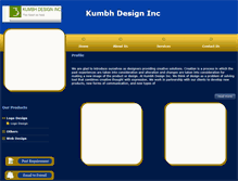 Tablet Screenshot of kumbh-design-inc.eworldtradefair.com
