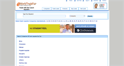 Desktop Screenshot of cz.eworldtradefair.com