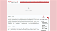 Desktop Screenshot of naruequipment.eworldtradefair.com