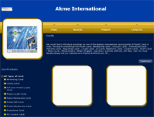Tablet Screenshot of akme-international.eworldtradefair.com