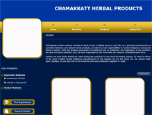 Tablet Screenshot of chamakkattherbalproducts.eworldtradefair.com