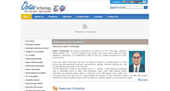 Desktop Screenshot of opticstechnology.eworldtradefair.com