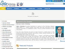 Tablet Screenshot of opticstechnology.eworldtradefair.com