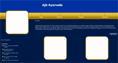 Desktop Screenshot of ajit-ayurveda.eworldtradefair.com