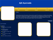 Tablet Screenshot of ajit-ayurveda.eworldtradefair.com