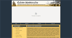 Desktop Screenshot of calvinhandicraftsexport.eworldtradefair.com