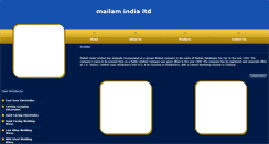 Desktop Screenshot of mailam-india.eworldtradefair.com