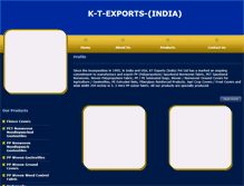 Tablet Screenshot of k-t-exports-india.eworldtradefair.com