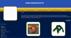 Desktop Screenshot of amin-handicrafts.eworldtradefair.com