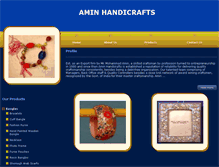 Tablet Screenshot of amin-handicrafts.eworldtradefair.com