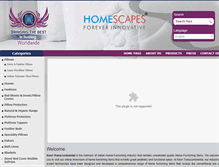 Tablet Screenshot of homescapesindia.eworldtradefair.com