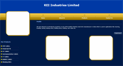 Desktop Screenshot of kei-industries-li.eworldtradefair.com
