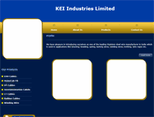 Tablet Screenshot of kei-industries-li.eworldtradefair.com